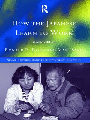 cover image of How the Japanese Learn to Work